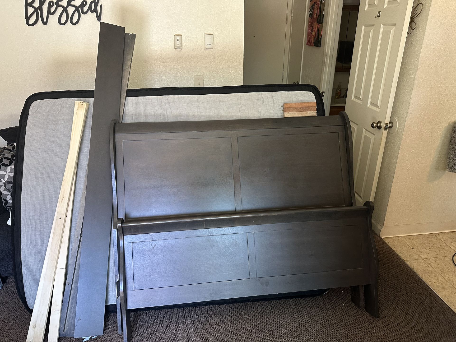 Full Size Bed & Frame – $150