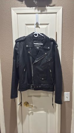 Women’s Leather Biker Jacket