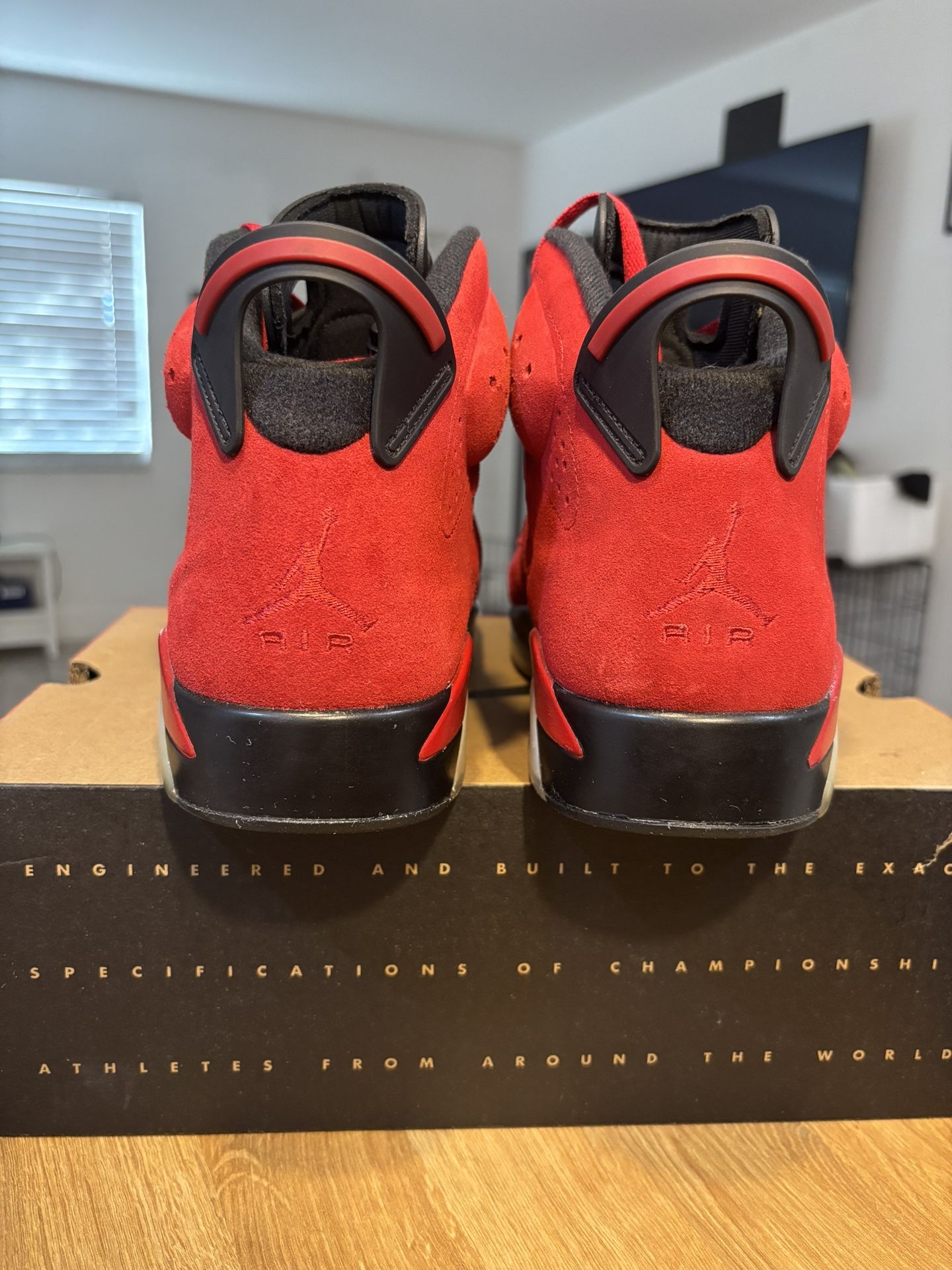 Jordan Retro 6s ‘Toro Bravo’ (sz10)