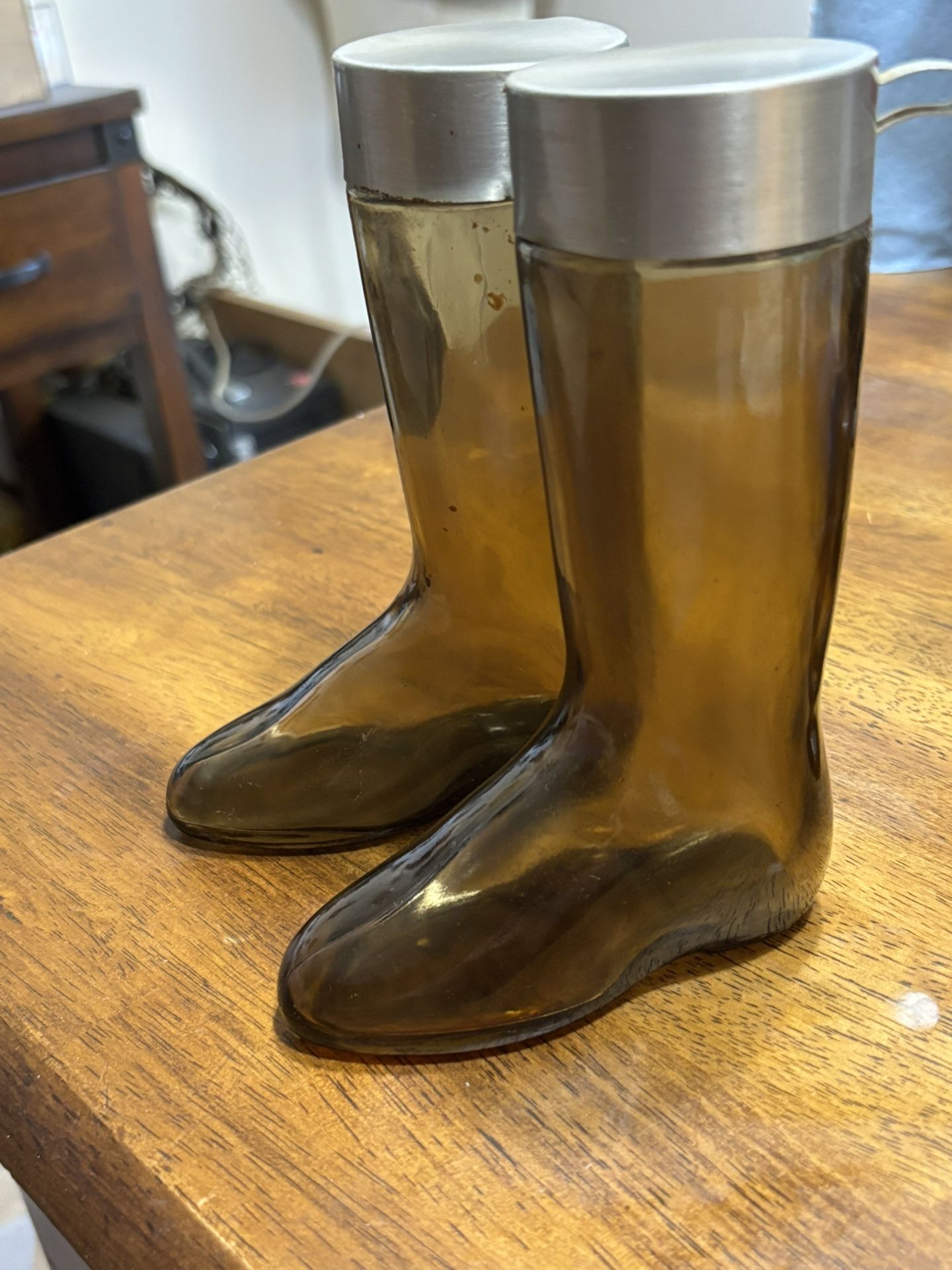 Vintage Cowboy Boots Cologne Bottle Avon