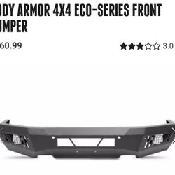 Body Armor 4x4 GM-19337 14-15 Gmc1500 Eco Series Front Bumper Non Winch 