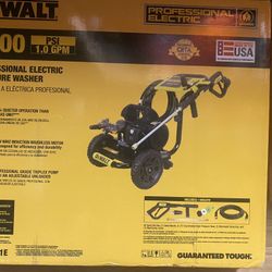 DEWALT 3000 PROFECIONAL  ELECTRIC  PRESSURE WASHER # DXPW3001E  (( Read Below )) 