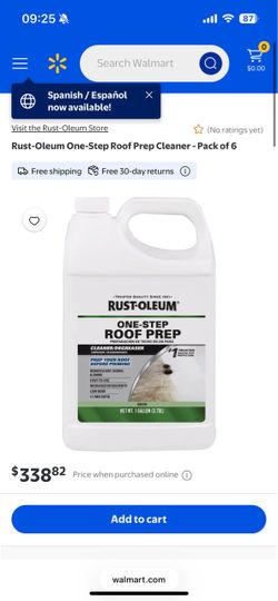 RESELL opportunity!! Rust-Oleum one step roof prep