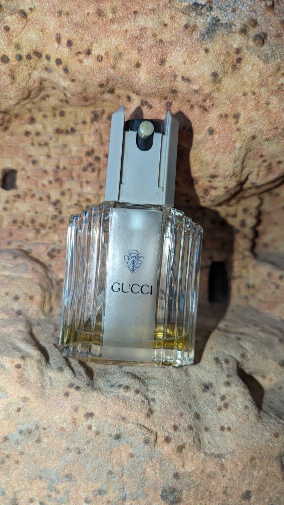Vintage Gucci Nobile Cologne For Men Discontinued Fragrance Bottle

This Vintage Gucci Nobile Cologne is a rare and discontinued fragrance bottle that