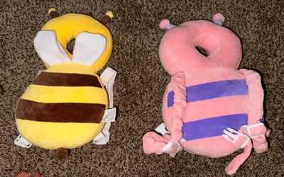 Baby walking head supports