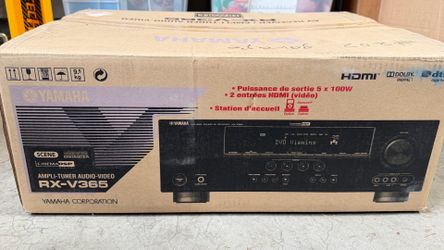 Yamaha natural sound AV receiver RX-V365