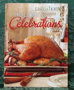 Taste of Home Holiday & Celebrations Cookbook 2011 Christmas Thanksgiving Easter