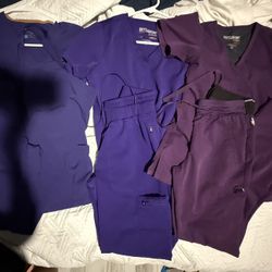XXS Purple Scrubs