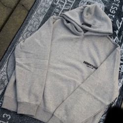 Fear of God Essentials Hoodie 'Dark Oatmeal'