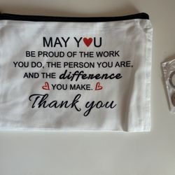 Thank You Bag & Keychain