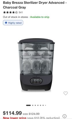 Baby Brezza Sterilizer/ Dryer