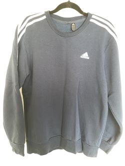Adidas Sweater Blue Sz M