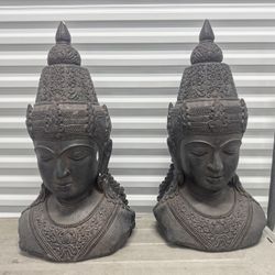 29” Thai Buddha head statue