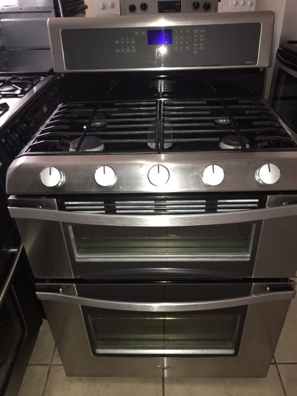 Whirpool Gas Double oven stove for Sale in Glendale, AZ OfferUp
