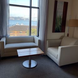 Sofa And Matching Chair Very Comfortable & Clean