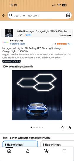 Hexagon lights