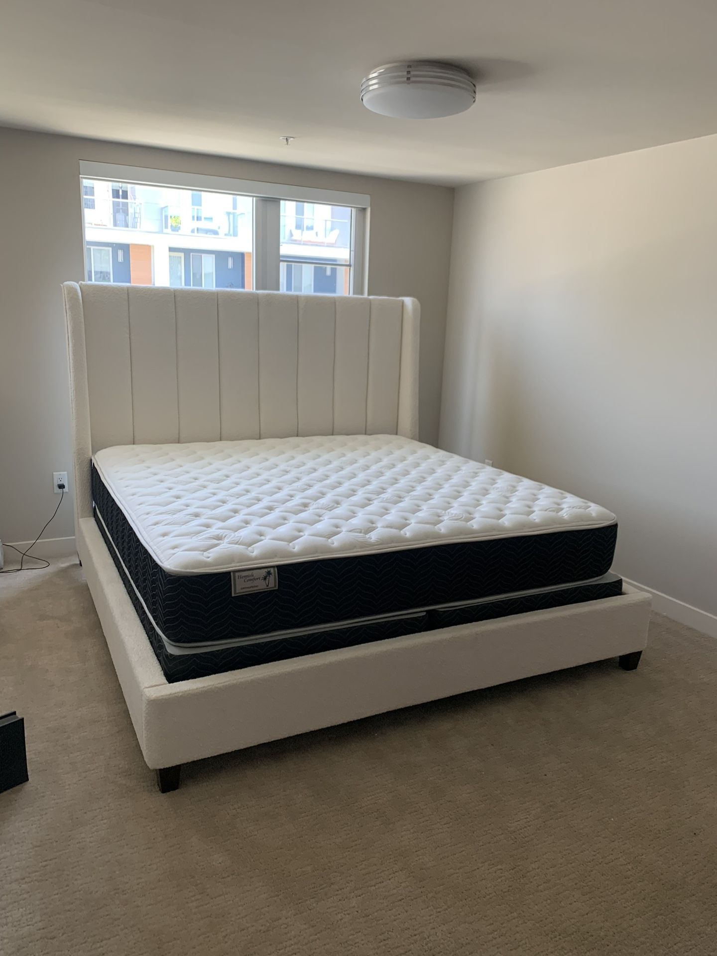 $699 Brand New King Bed Frame With Mattress (Read Description Below)
