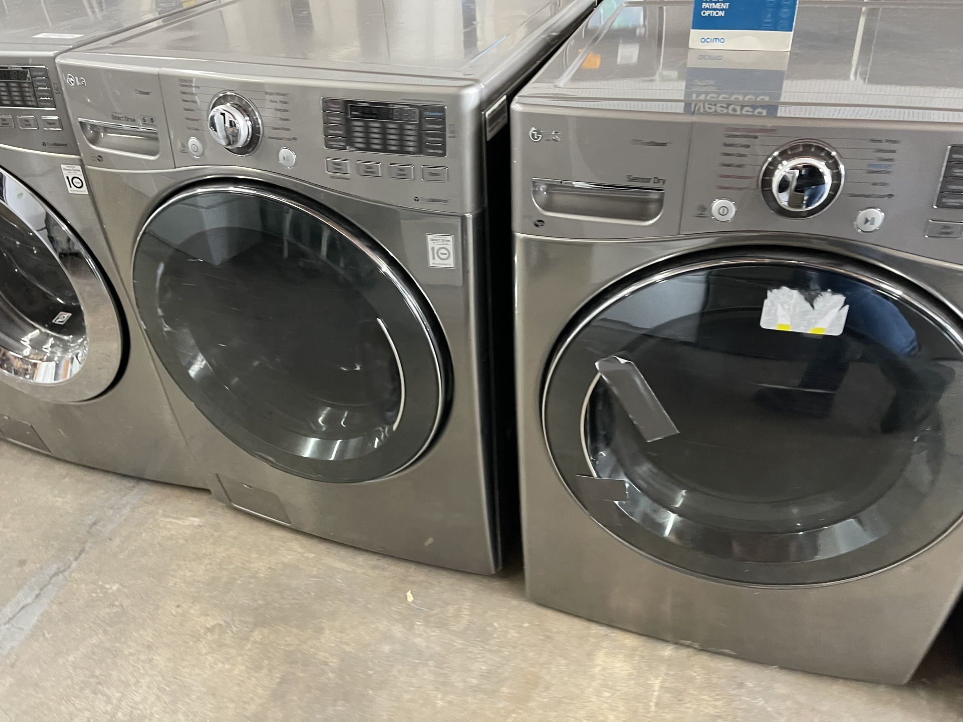 Lg Washer And Dryer Set