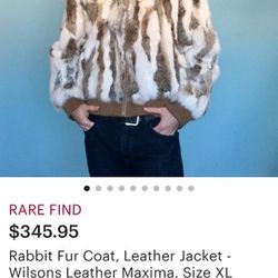 Rabbit Fur Jacket 