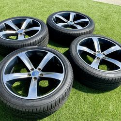 OEM Dodge Challenger 20” Wheels & Firestone Firehawk GT Tires (Set of 4)