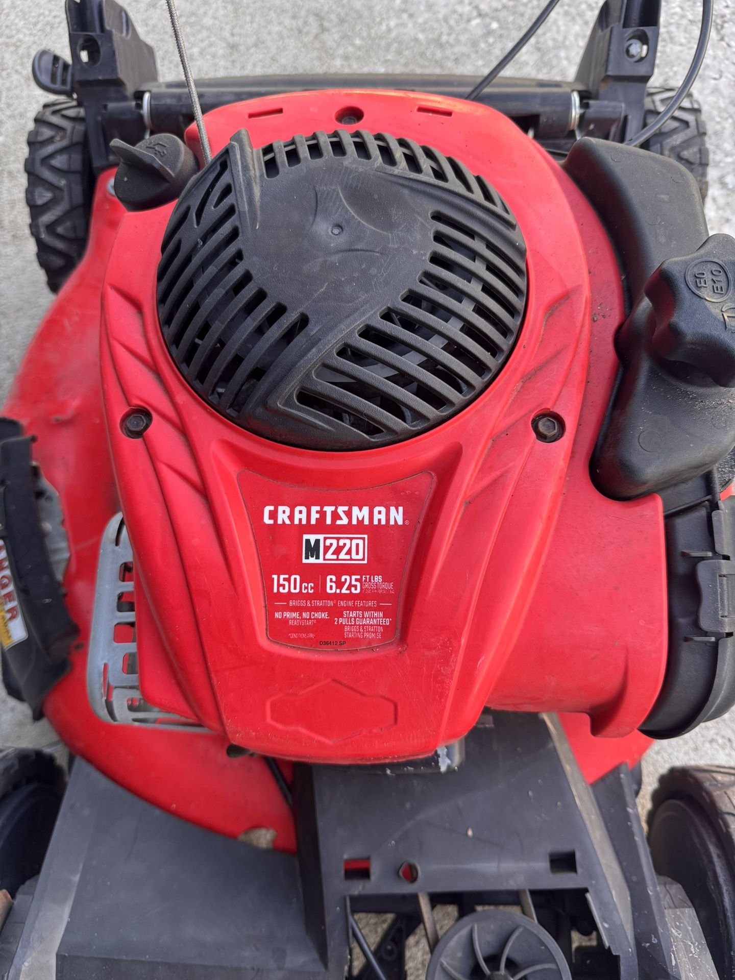 Craftsman self propelled Mower