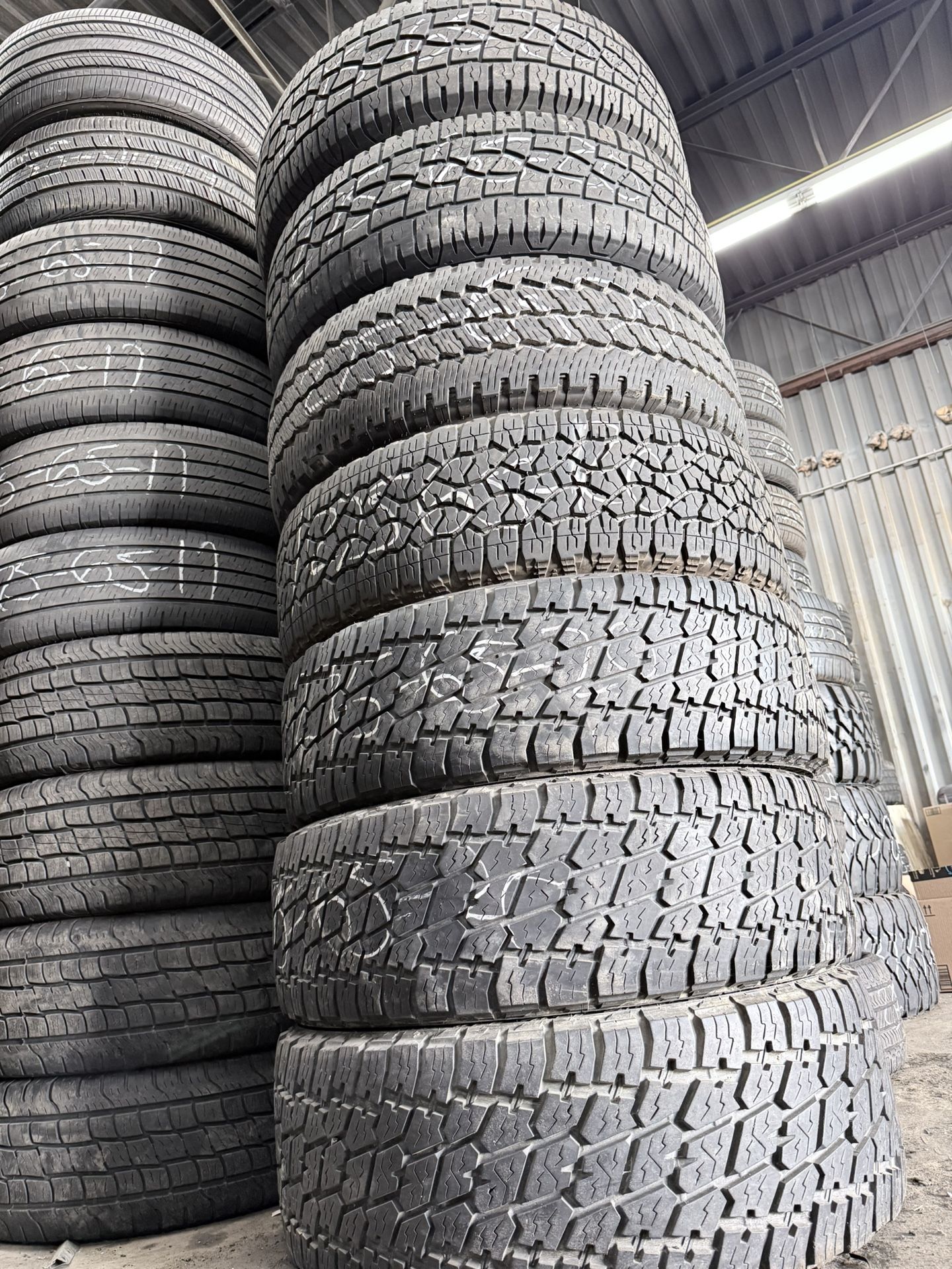 6 Used 275/65/20 Tires