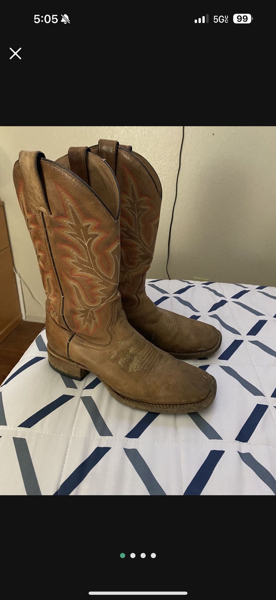 Men’s Square Toe Boots