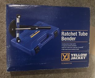Yellow Jacket Ratchet Tube Bender HVAC 
