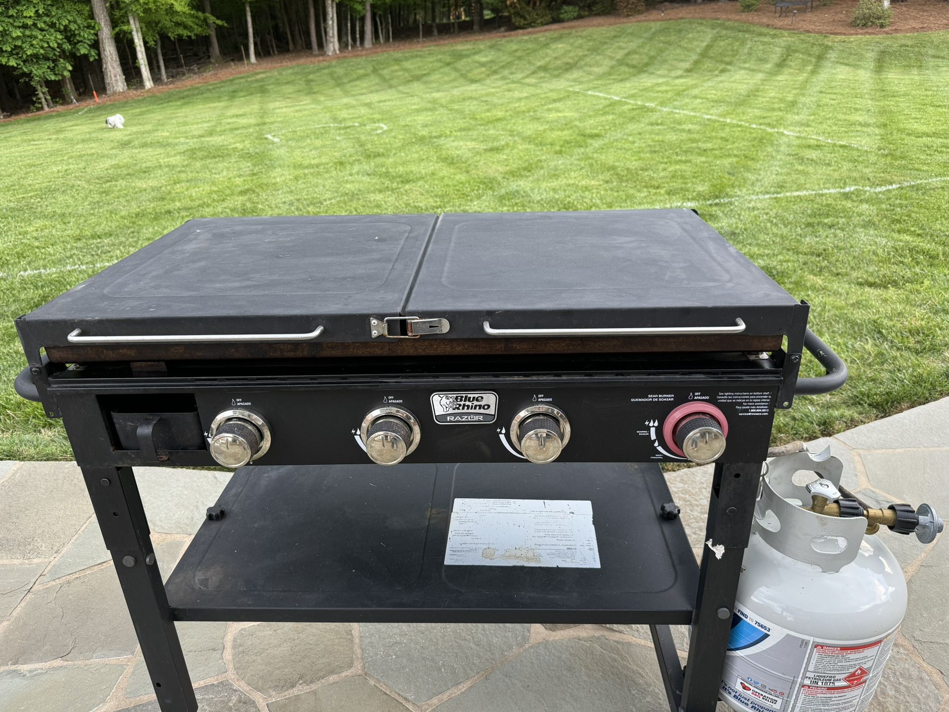 Blue Rhino Outdoor Griddle