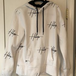 Hollister Hoodie White Sweatshirt 