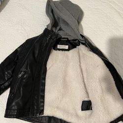 Toddler Leather Jacket