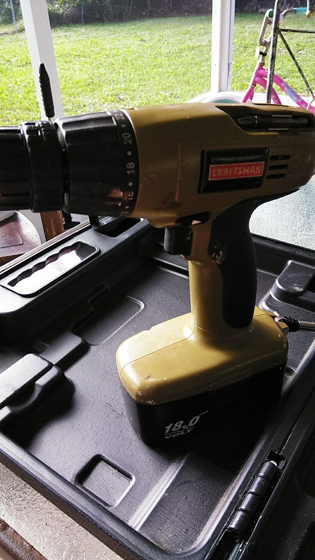 Craftsman Electric Drill in Case