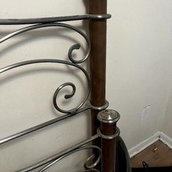 Wought Iron King Size Bed Frame