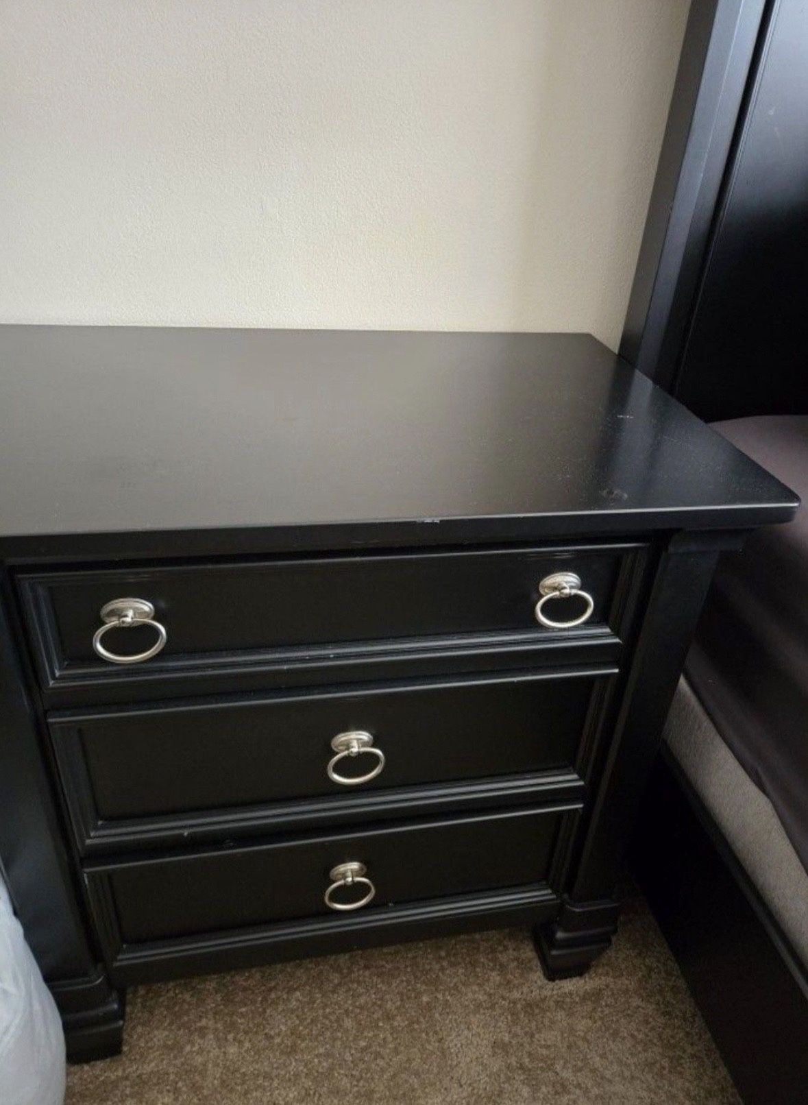 Black Nightstand