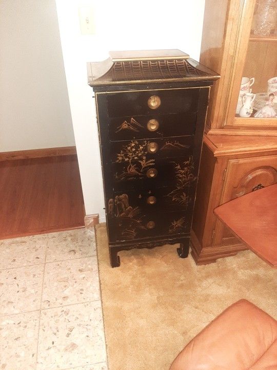 Antique Jewelry Cabint