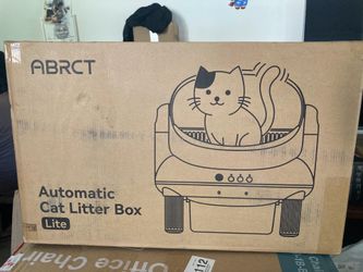Open Top L1 Self Cleaning Litter Box,Electronic Hands-Free,Smart Robot,Automatic Cleaning Litter Box