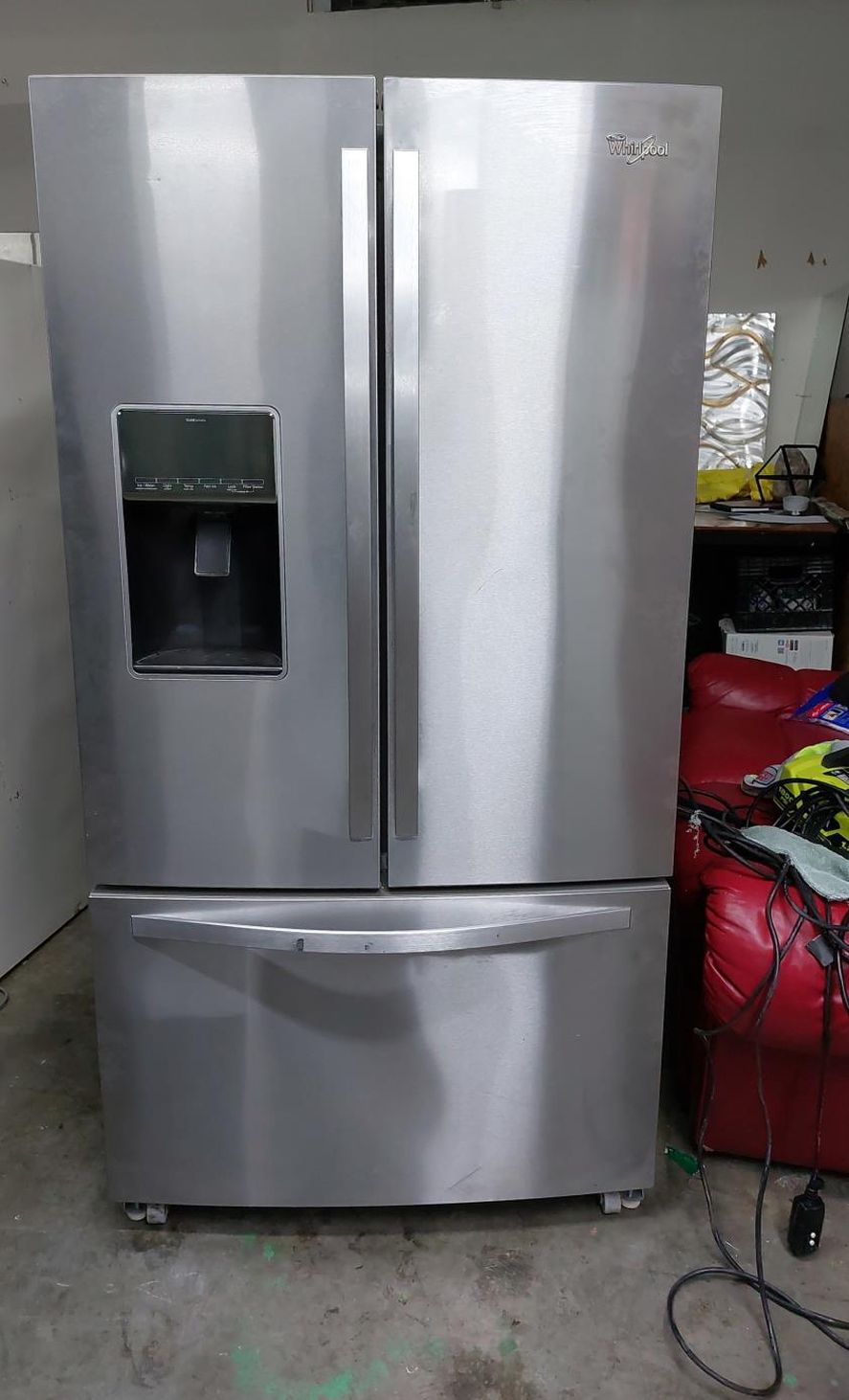 Whirlpool 3-Door Fridge French Door Stainless Steel