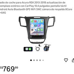 Radio para Acura RDX 2013-2018