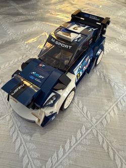 LEGO Speed Champions 75885 Ford Fiesta M-Sport WRC Rally Car #2 MS-RT Complete