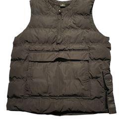 Air Jordan Mens M Black Puffer Vest 