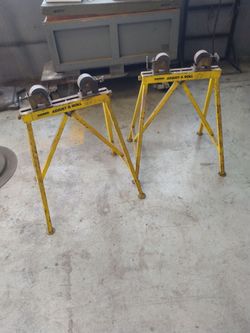 Adjust a roll pipe stands by Summer