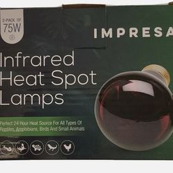 2 Pack Reptile Red Heat Lamp Bulb  (5 In Stock)