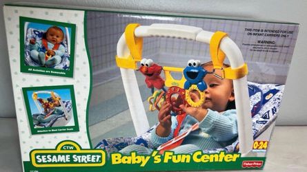Vintage Sesame Street baby fun center