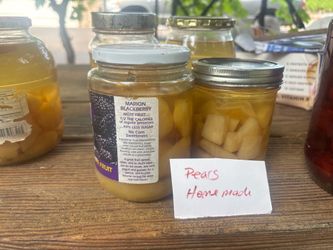 Pear compote