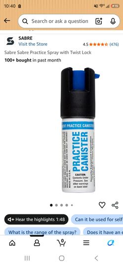 Oc spray trainer