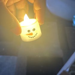 48 Pcs Christmas Flameless Votive Candles