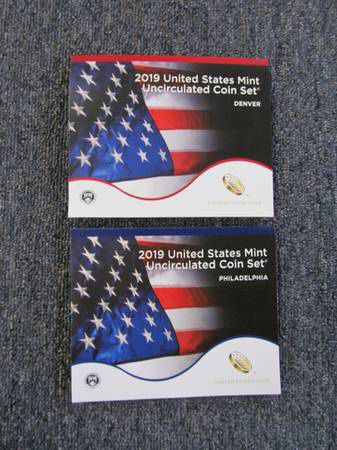 2019 U.S. Mint Set in OGP -- 20 TOTAL PERFECT COINS!