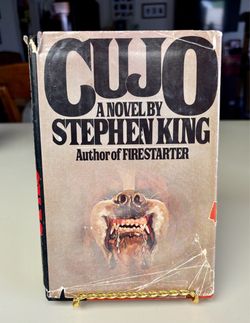 Cujo by Stephen King, 1981 Book Club Edition, Hardcover