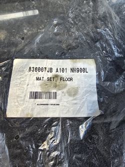 2019+ Acura Rdx Floor Genuine Floor Mats