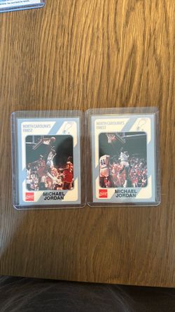 Michael Jordan North Carolina’s Finest Collegiate Collection Cards